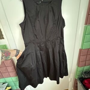 Talbots Black Mini Dress